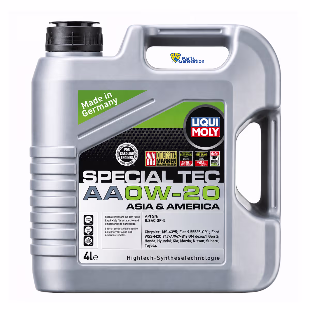 LIQUI MOLY SPECIAL TEC AA 0W-20 SYNTHETIC 4L